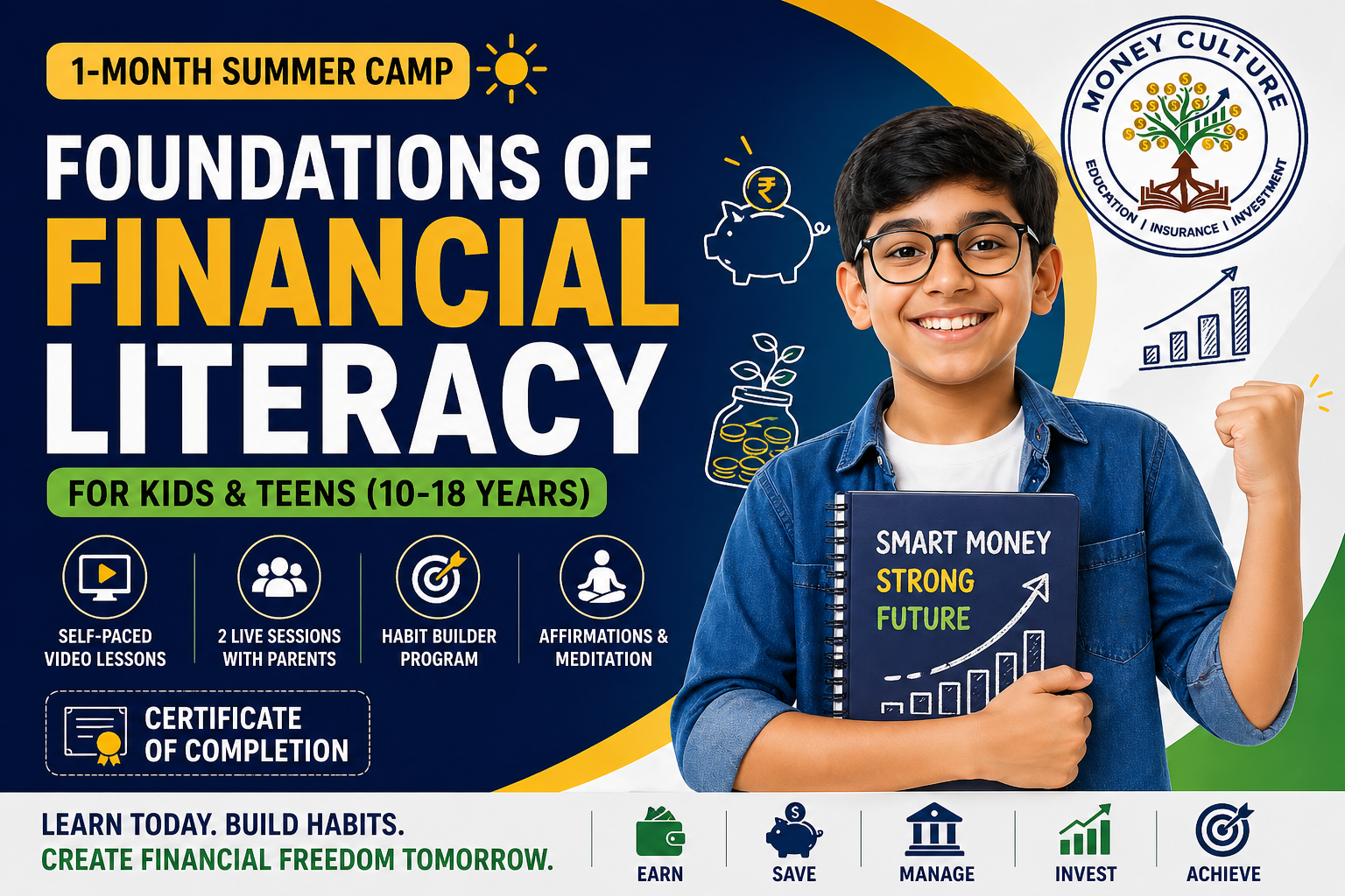 Foundations of Financial Literacy – Summer Camp